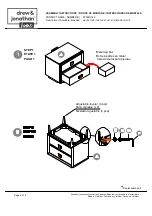 Preview for 2 page of drew & jonathan home P306DJ140 Assembly Instructions