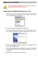 Preview for 5 page of Drew Technologies CarDAQ-M J2534-1&2 Module Quick Start Manual