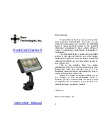 Preview for 1 page of Drew Technologies DashDAQ Series II Instruction Manual