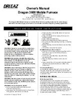 Dri-Eaz Dragon 3600 F535 Owner'S Manual preview