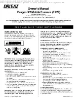 Dri-Eaz Dragon X2 Owner'S Manual preview