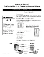 Preview for 2 page of Dri-Eaz DriTec Pro 150 Owner'S Manual