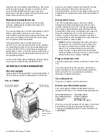 Предварительный просмотр 2 страницы Dri-Eaz DrizAir 1200 Owner'S Manual