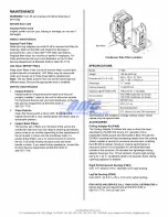 Предварительный просмотр 4 страницы Dri-Eaz EnviroBoss 1400 Owner'S Manual