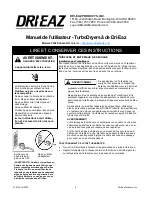 Preview for 9 page of Dri-Eaz Sahara HD F352 Owner'S Manual