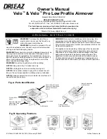 Dri-Eaz Velo F504-230V Owner'S Manual preview