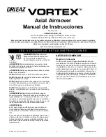 Preview for 4 page of Dri-Eaz VORTEX F174 Owner'S Manual