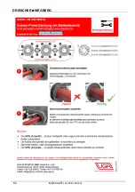 Предварительный просмотр 62 страницы DRIESCHER-WEGBERG MINEX ABS zero 36kV Operation And Assembly Instructions