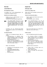 Предварительный просмотр 43 страницы DRIESCHER-WEGBERG MINEX ABS zero Operation – And Assembly Instruction