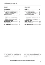 Предварительный просмотр 2 страницы DRIESCHER-WEGBERG MINEX/G.I.S.E.L.A Addition To Operating Manual