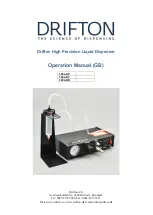 DRIFTON 2004-DB Operation Manual preview
