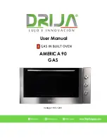 Drija AMERICA 90 GAS User Manual предпросмотр