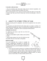 Preview for 9 page of Drija AMERICA 90 GAS User Manual