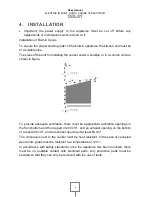 Preview for 6 page of Drija CARIBE 76 User Manual