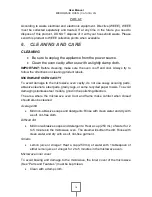 Preview for 18 page of Drija Catania 45L User Manual