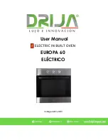 Предварительный просмотр 1 страницы Drija Europa 60 User Manual