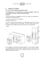 Предварительный просмотр 18 страницы Drija Europa 60 User Manual