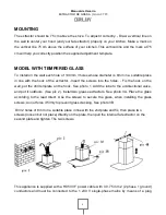 Предварительный просмотр 4 страницы Drija GALAXY 90 User Manual