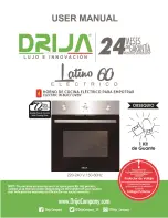 Preview for 1 page of Drija Latino 60 Electrico User Manual