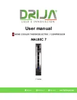 Drija MALBEC 7 User Manual preview