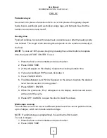 Preview for 13 page of Drija Palermo 62L User Manual