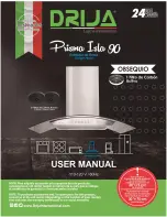 Drija Prisma Isla 90 User Manual preview