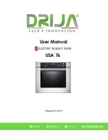 Drija USA 76 User Manual preview