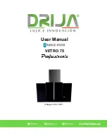 Предварительный просмотр 1 страницы Drija VETRO 60 Professionale User Manual