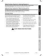 Preview for 7 page of Drill Master 60626 Owner'S Manual & Safety Instructions