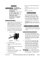 Preview for 8 page of Drill Master 67027 Set Up And Operating Instructions Manual