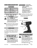 Preview for 7 page of Drill Master 67028 Set Up And Operating Instructions Manual