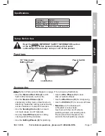 Предварительный просмотр 7 страницы Drill Master 68986 Owner'S Manual