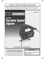 Drill Master 69436 Owner'S Manual preview