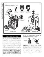 Предварительный просмотр 10 страницы Drill Master 750SP Operating Instructions Manual