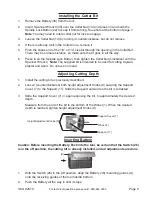 Preview for 8 page of Drill Master 92879 Assembly And Operating Instructions Manual