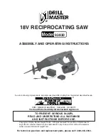 Drill Master 93830 Assembly And Operating Instructions Manual preview