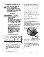 Preview for 11 page of Drill Master 94245 Set Up And Operating Instructions Manual