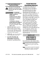 Preview for 7 page of Drill Master DRILL MASTER 67031 Set Up And Operating Instructions Manual