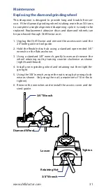 Предварительный просмотр 31 страницы Drill Master X2 User Manual