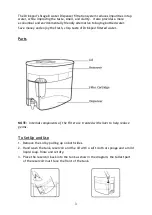 Предварительный просмотр 3 страницы Drinkpod DispensePOD 1 XL Use And Safety Instructions