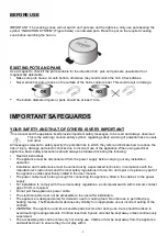 Preview for 3 page of Drinkpod DP-CHEFTOP-2 User Instruction Manual