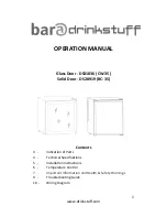 DrinkStuff DS28919 (BC-35) Operation Manual preview