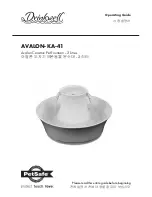 Drinkwell AVALON-KA-41 Operating Manual предпросмотр