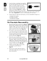 Предварительный просмотр 12 страницы Drinkwell AVALON-KA-41 Operating Manual