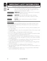 Preview for 2 page of Drinkwell D360-CA17 Operating Manual