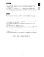 Preview for 3 page of Drinkwell D360-CA17 Operating Manual