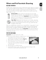 Preview for 9 page of Drinkwell D360-CA17 Operating Manual