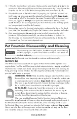 Preview for 9 page of Drinkwell D360SSCN-RE Operating Manual