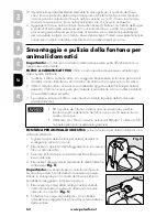 Preview for 62 page of Drinkwell FCB-AU-17 Operating Manual