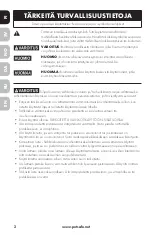 Preview for 2 page of Drinkwell FCB-EU-45 Operating Manual